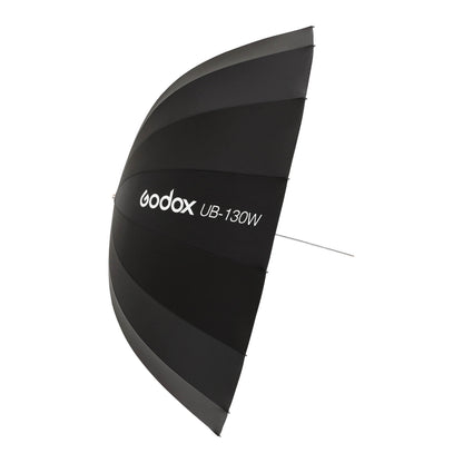 Godox UB-130W 130cm White Parabolic Umbrella (Side View)