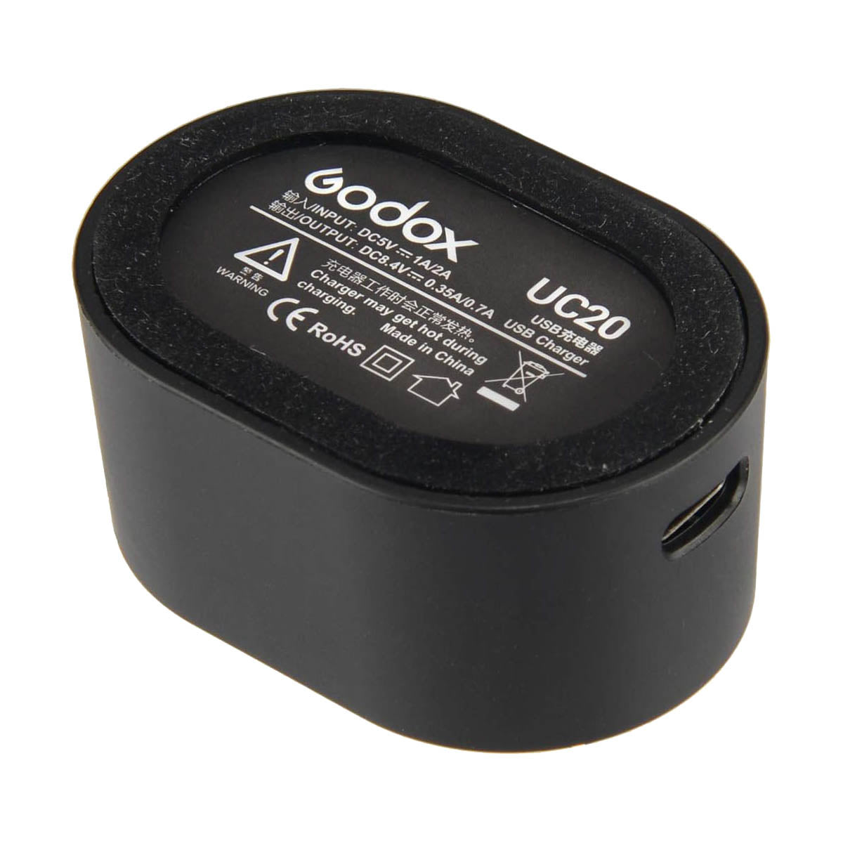 UB20 USB Battery Charger for V350 and i-ion350 battery (Bottom View)