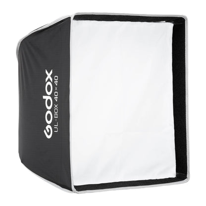 UL-BOX-40 40x40cm (1.3'x1.3') Easy-Open Square Umbrella Softbox (S-Type Fitting)