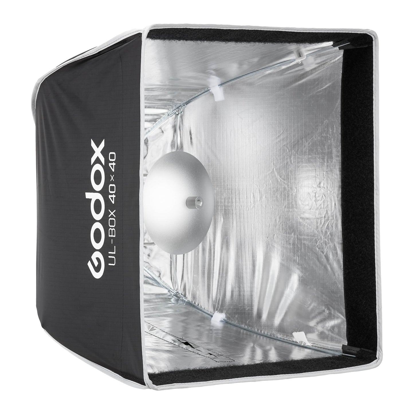 UL-BOX-40 40x40cm (1.3'x1.3') Easy-Open Square Umbrella Softbox (S-Type Fitting)