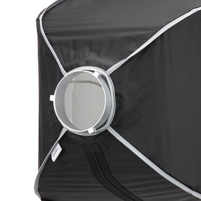 UL-BOX-40 40x40cm (1.3'x1.3') Easy-Open Square Umbrella Softbox (S-Type Fitting)