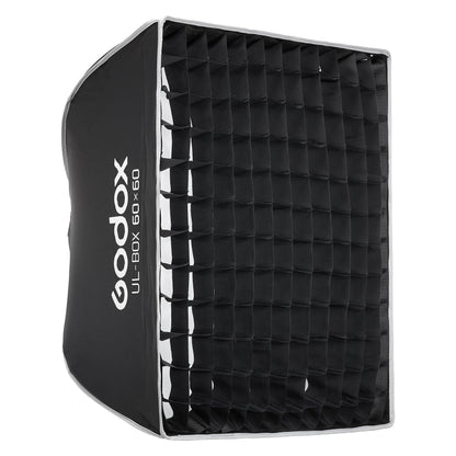 UL-BOX-60 60'x60cm (2'x2') Easy-Open Square Umbrella Softbox By Godox
