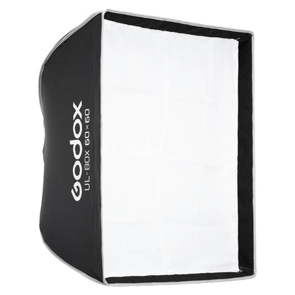 UL-BOX-60 60'x60cm (2'x2') Easy-Open Square Umbrella Softbox By Godox