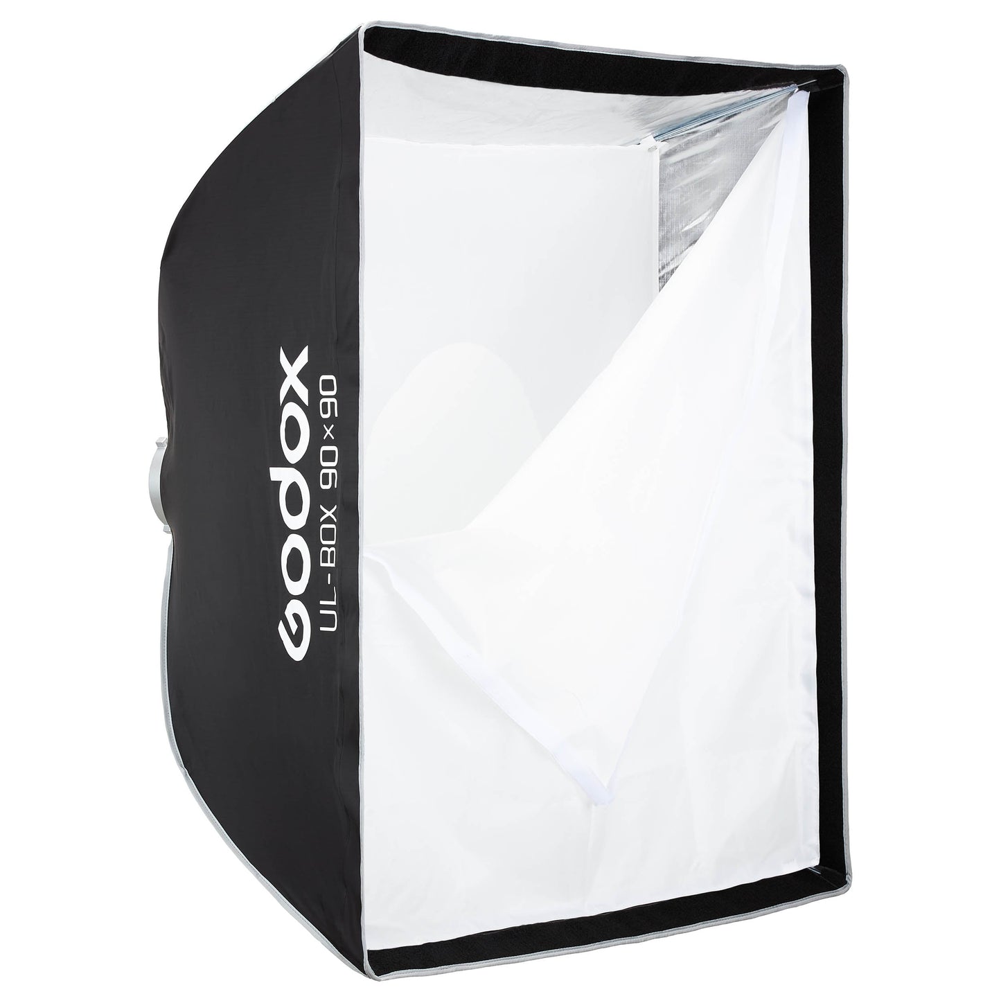 UL-BOX-90 90'x90cm (3'x3') Easy-Open Square Umbrella Softbox (S-Type Fitting)