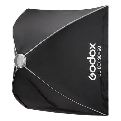 UL-BOX-90 90'x90cm (3'x3') Easy-Open Square Umbrella Softbox (S-Type Fitting)