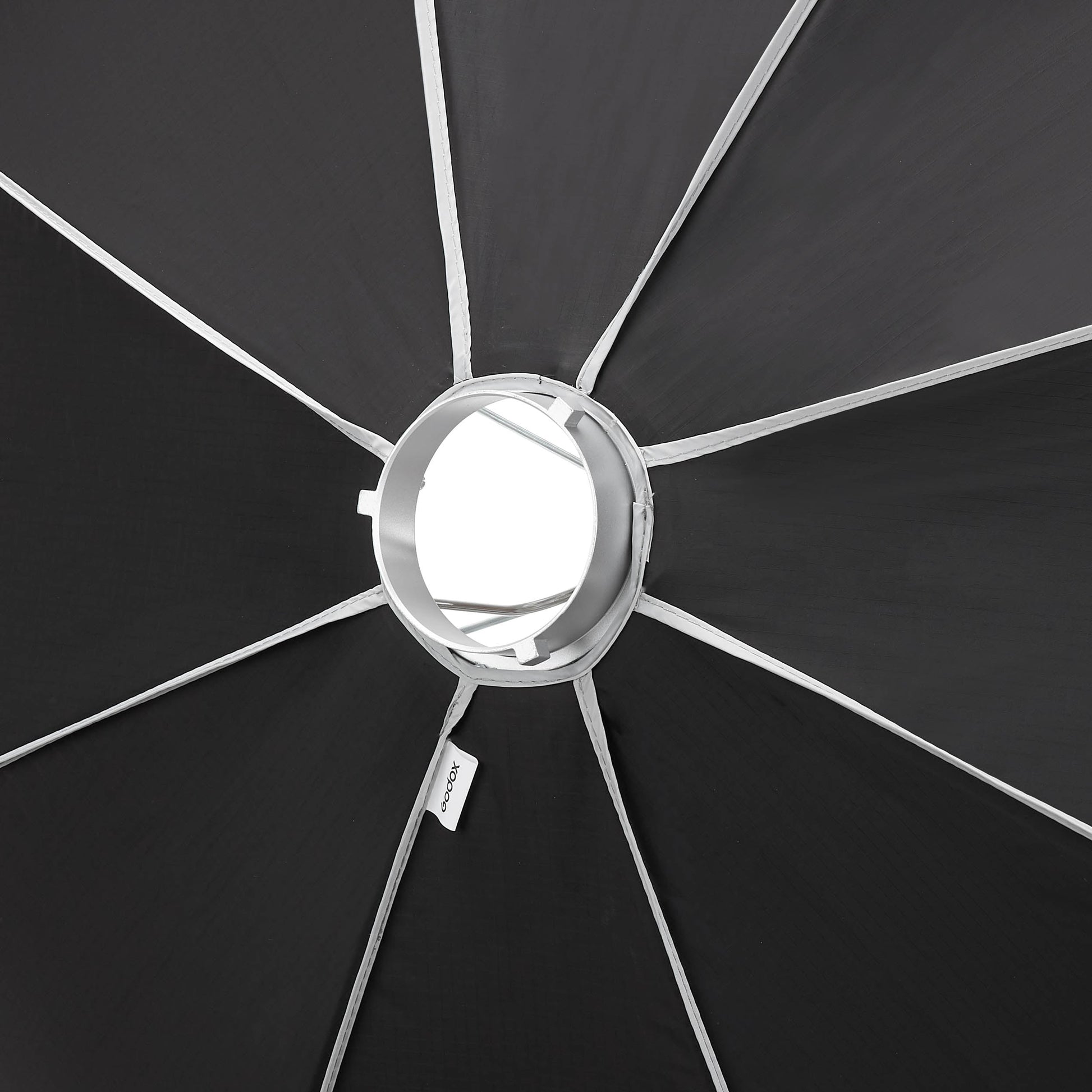 Godox UL-BOX-Octa150 150cm  Octagonal Softbox close up of s-type bayonet fitting