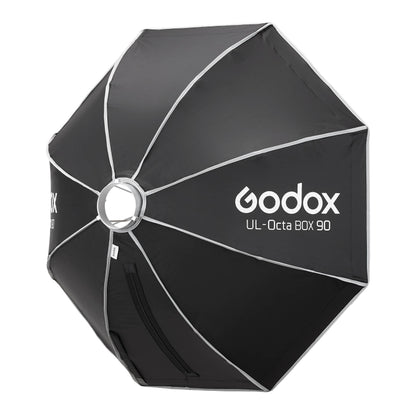 Godox UL-BOX-Octa90 90cm  Octagonal Softbox Three-Quarter View Back