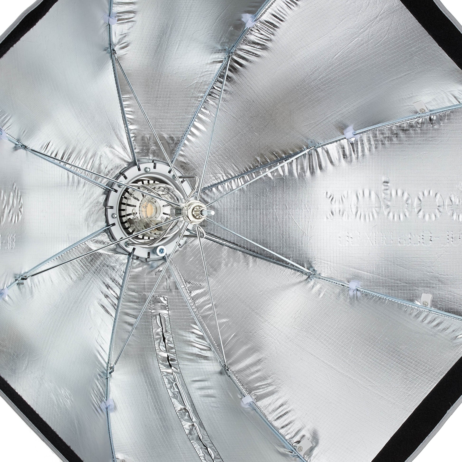 Godox UL-BOX-Octa90 90cm  Octagonal Softbox close  up of internal mechanism