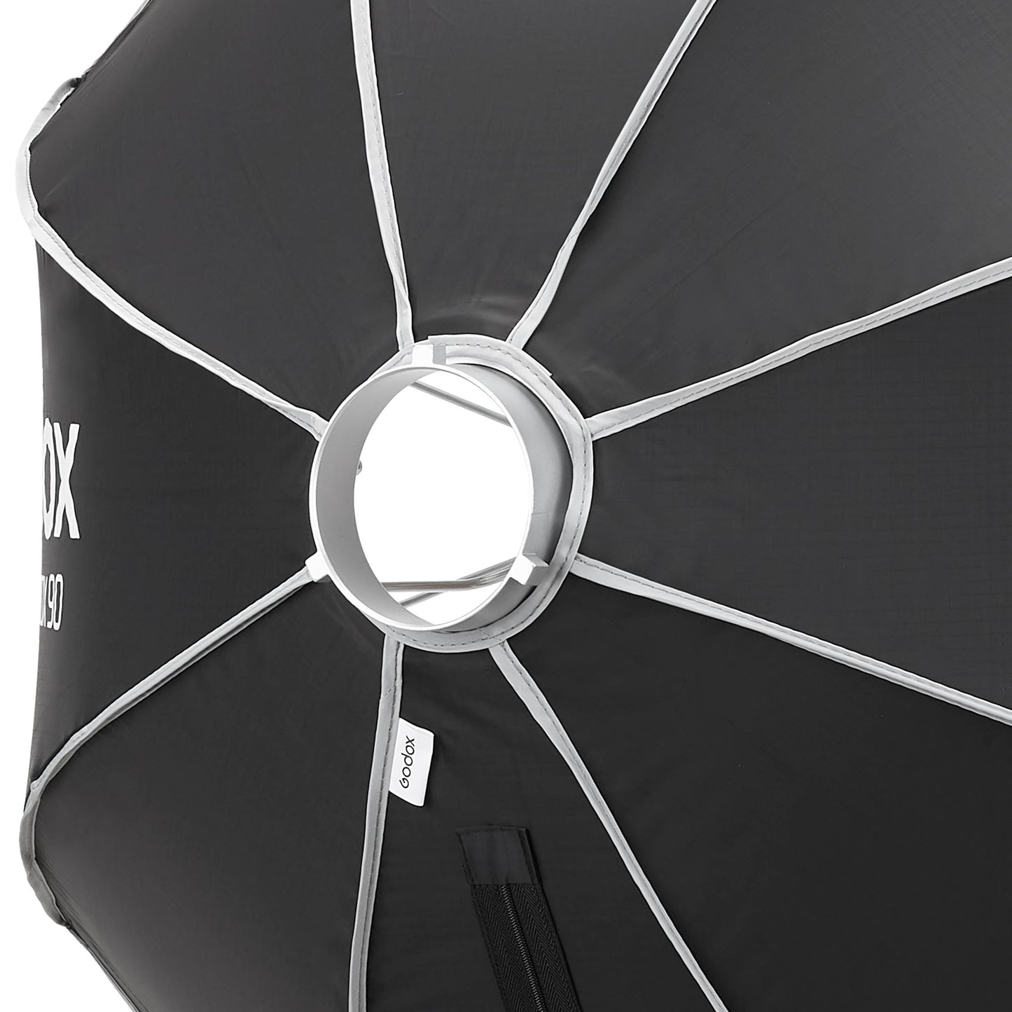 Godox UL-BOX-Octa90 90cm  Octagonal Softbox close up of s-type bayonet fitting