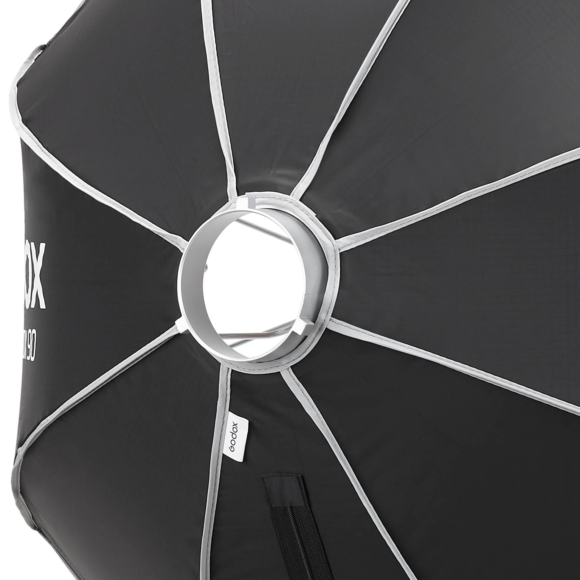 Godox UL-BOX-Octa90 90cm  Octagonal Softbox close up of s-type bayonet fitting