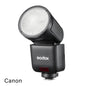 Godox V1mid Compact Round-Head TTL Speedlite (Canon)