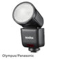 Godox V1mid Compact Round-Head TTL Speedlite (Olympus/Panasonic)