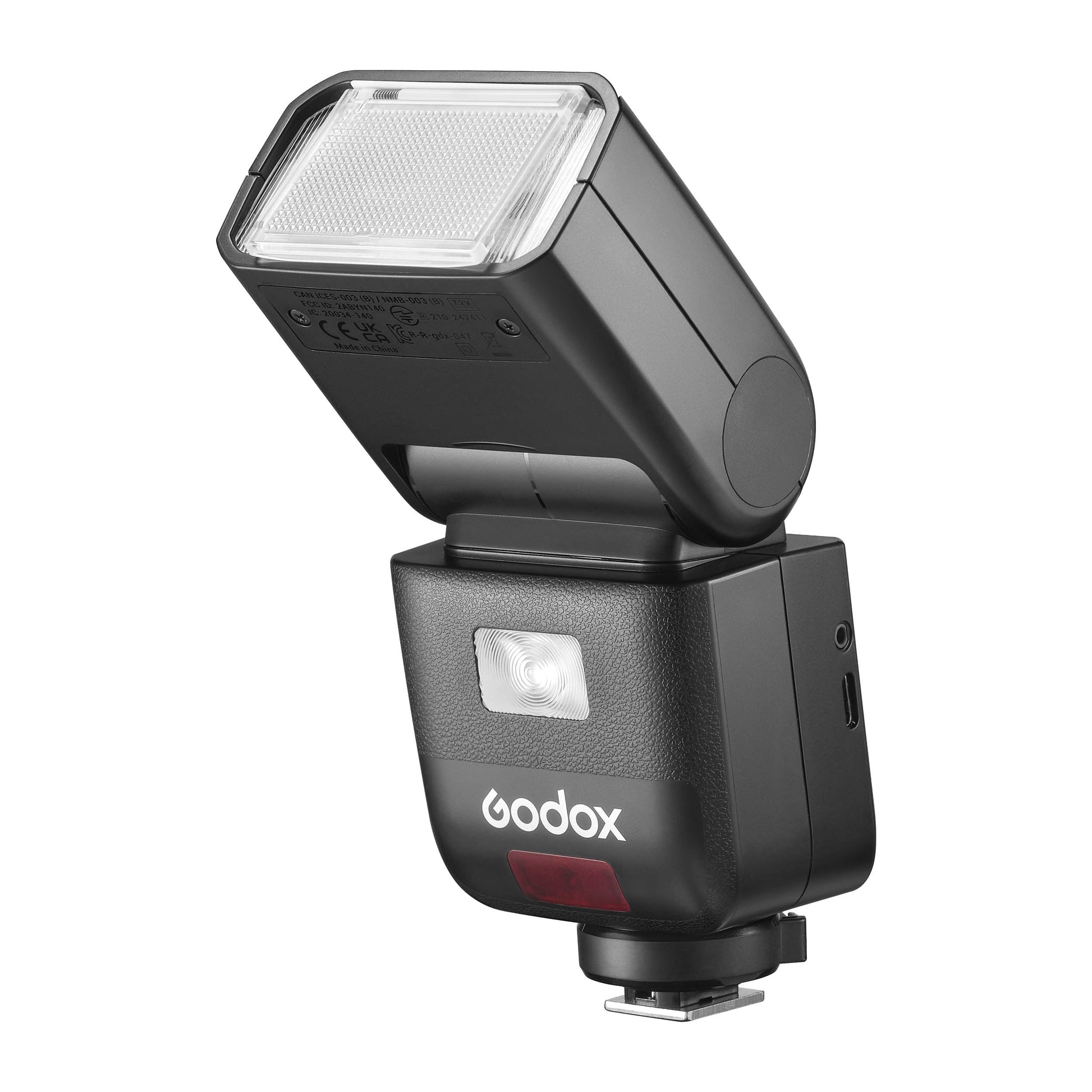 Godox V480 Compact TTL Speedlite With Wide-Angle Diffuser deployed