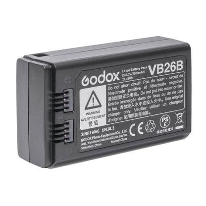 Replacement Battery For GIO1,  Li-ION580III, V1, V860III (GODOX VB26B)