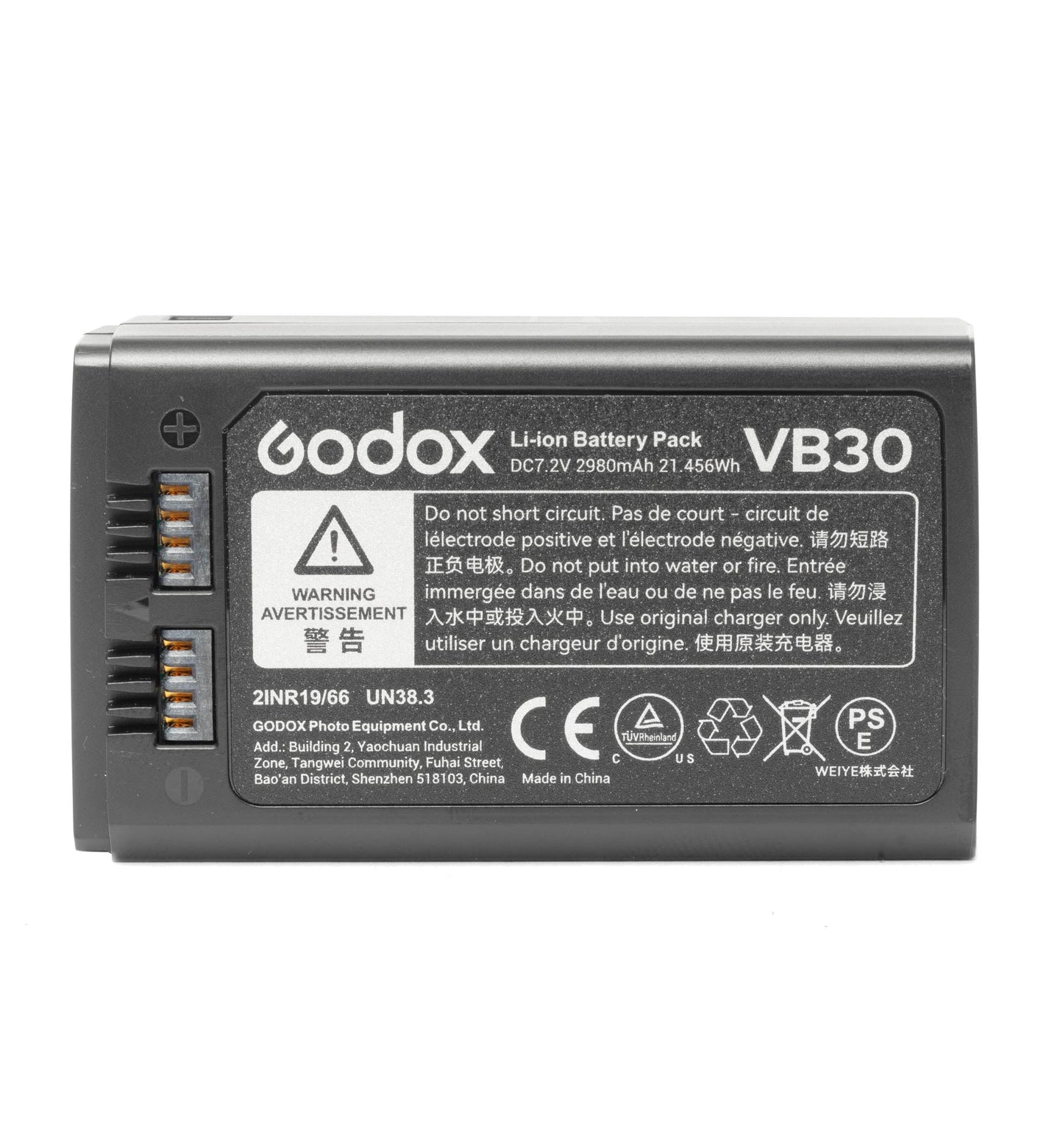 Godox VB30 Rechargeable Li-ion battery for Godox V1Pro and V100