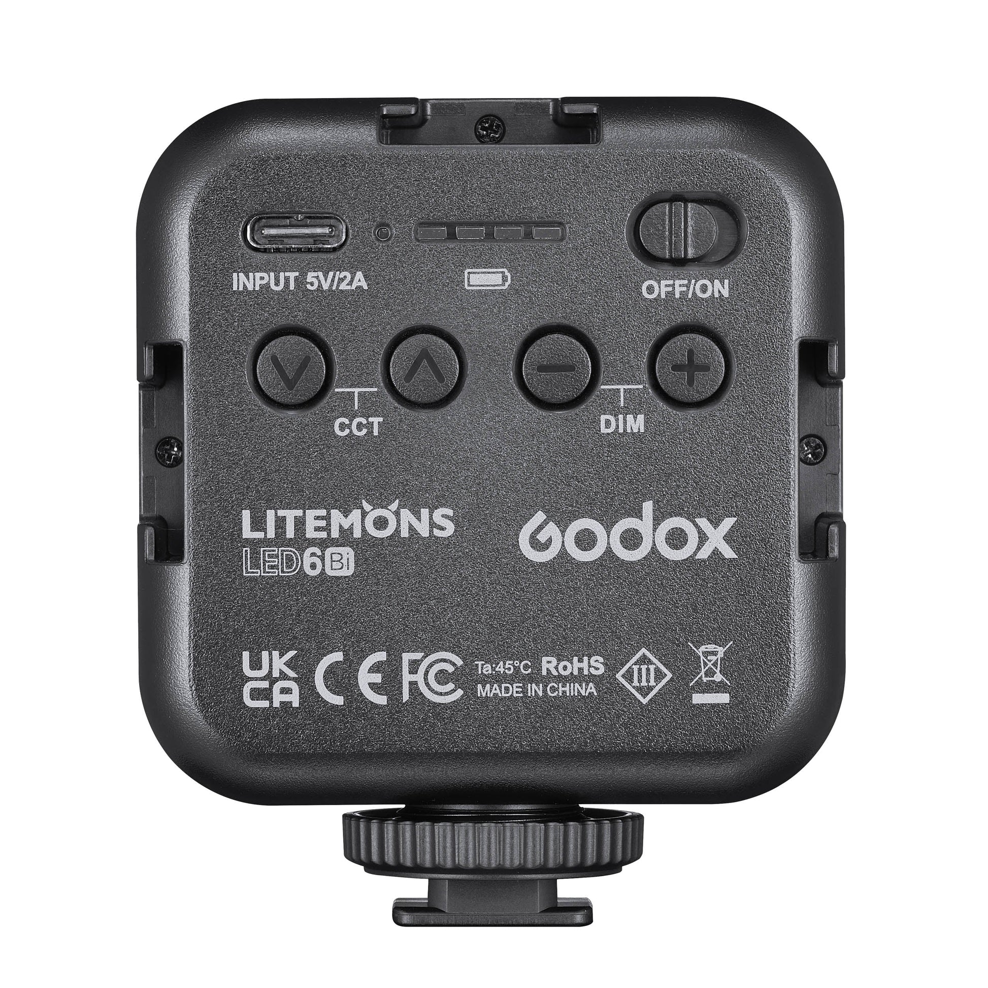 VK2-LT Kit with Bi-colour LED video light