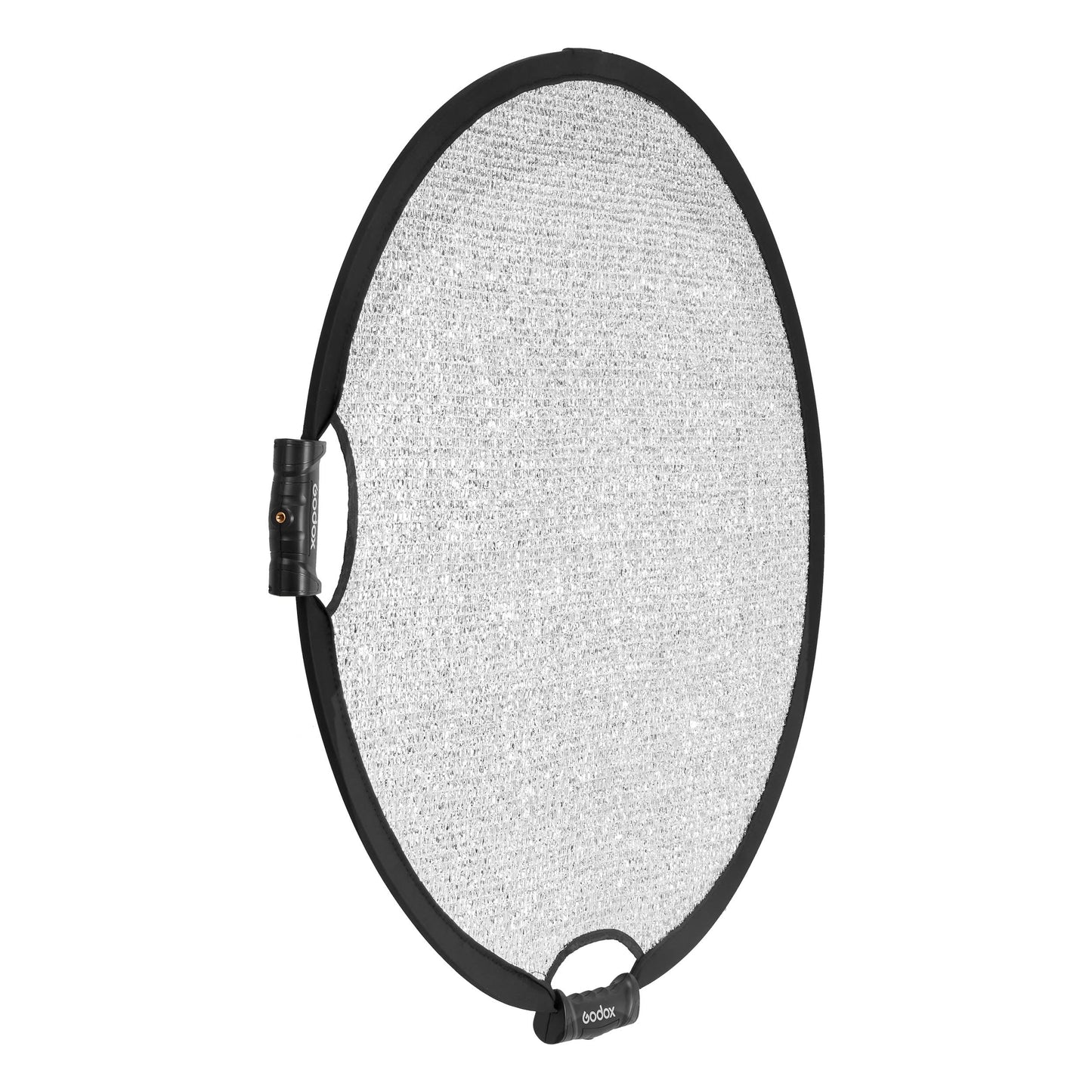 Godox W-RFT80 80cm (32") Windproof Silver Collapsible Reflector (Perspective View)