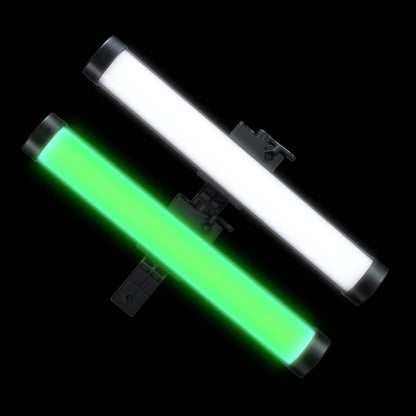 Two Godox WT-C01 Mounting Brackets for Godox WT-Series LED Dive Lights Being Connected together holding two WT-Series Dive Lights