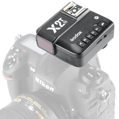 X2TN 2.4GHz TTL Flash Trigger with High-Speed Sync & Bluetooth for Nikon