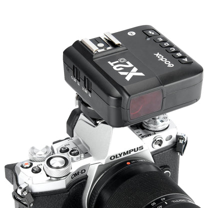 X2TO 2.4GHz TTL Flash Trigger with High-Speed Sync & Bluetooth for Olympus/Panasonic