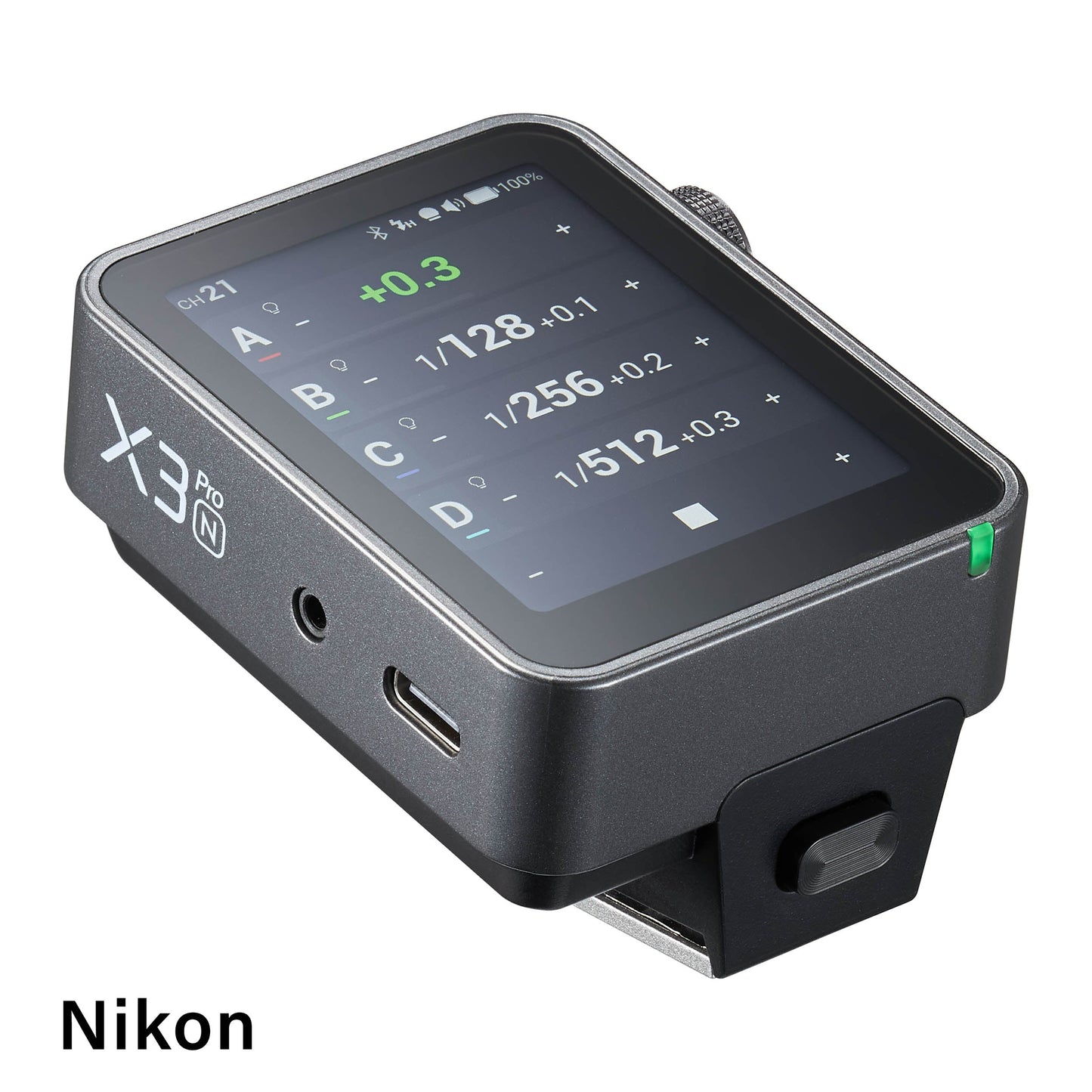 X3Pro Wireless Touchscreen TTL Flash Trigger with Bluetooth