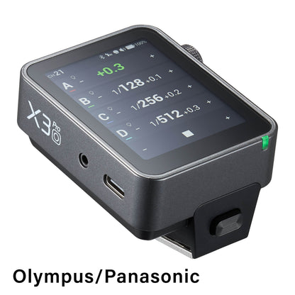 X3Pro Wireless Touchscreen TTL Flash Trigger with Bluetooth