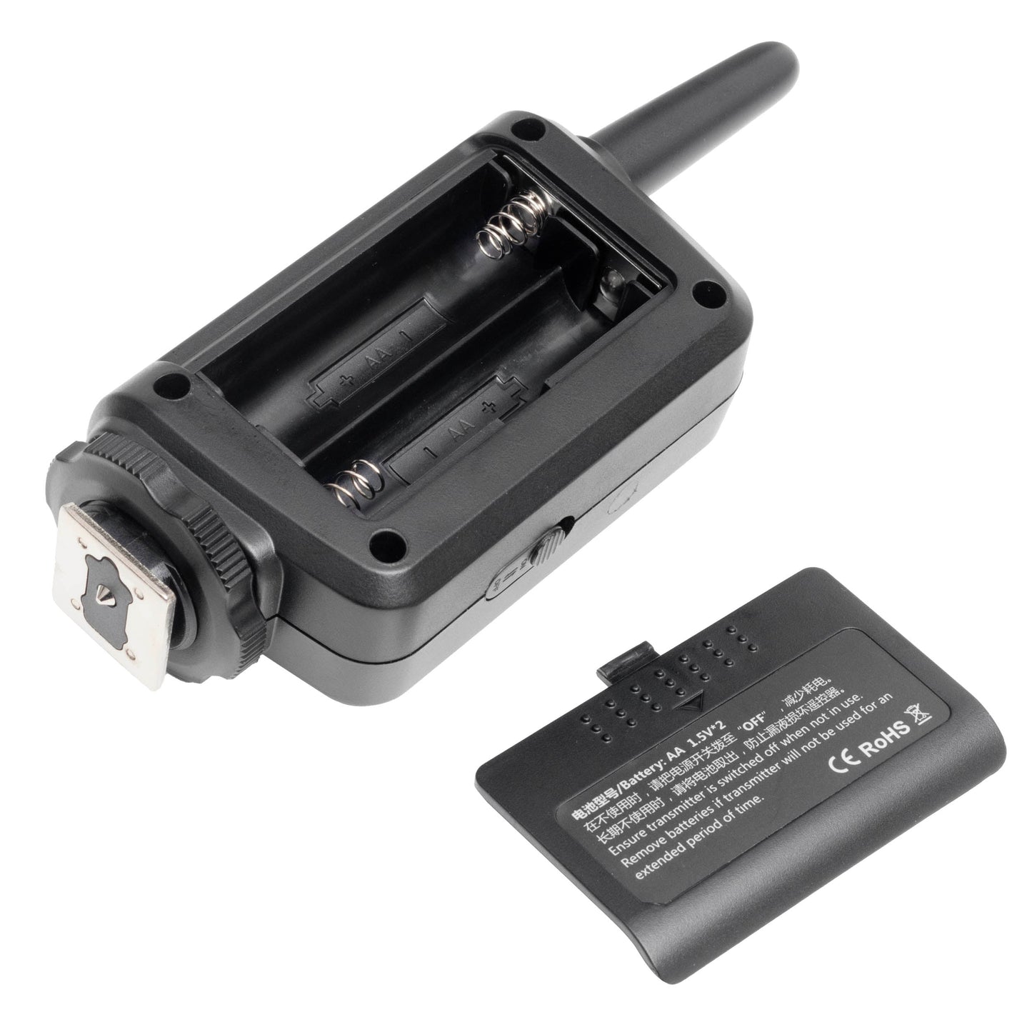 Godox XT16 2.4GHz Universal Single-Pin Manual Flash Trigger With Battery Door Removed