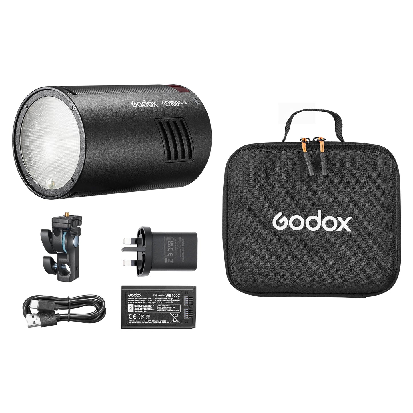 Godox  AD100Pro II Box Content