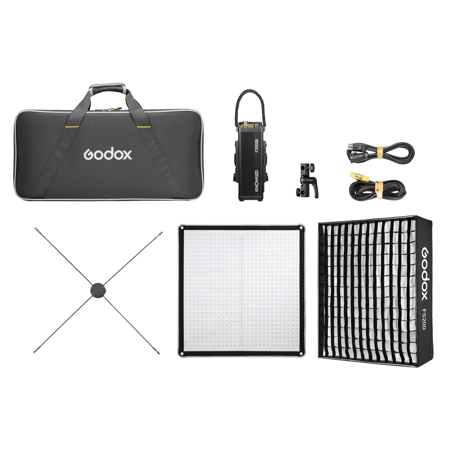 Godox KNOWLED F200BI Professional LED Food Studio Photography Kit