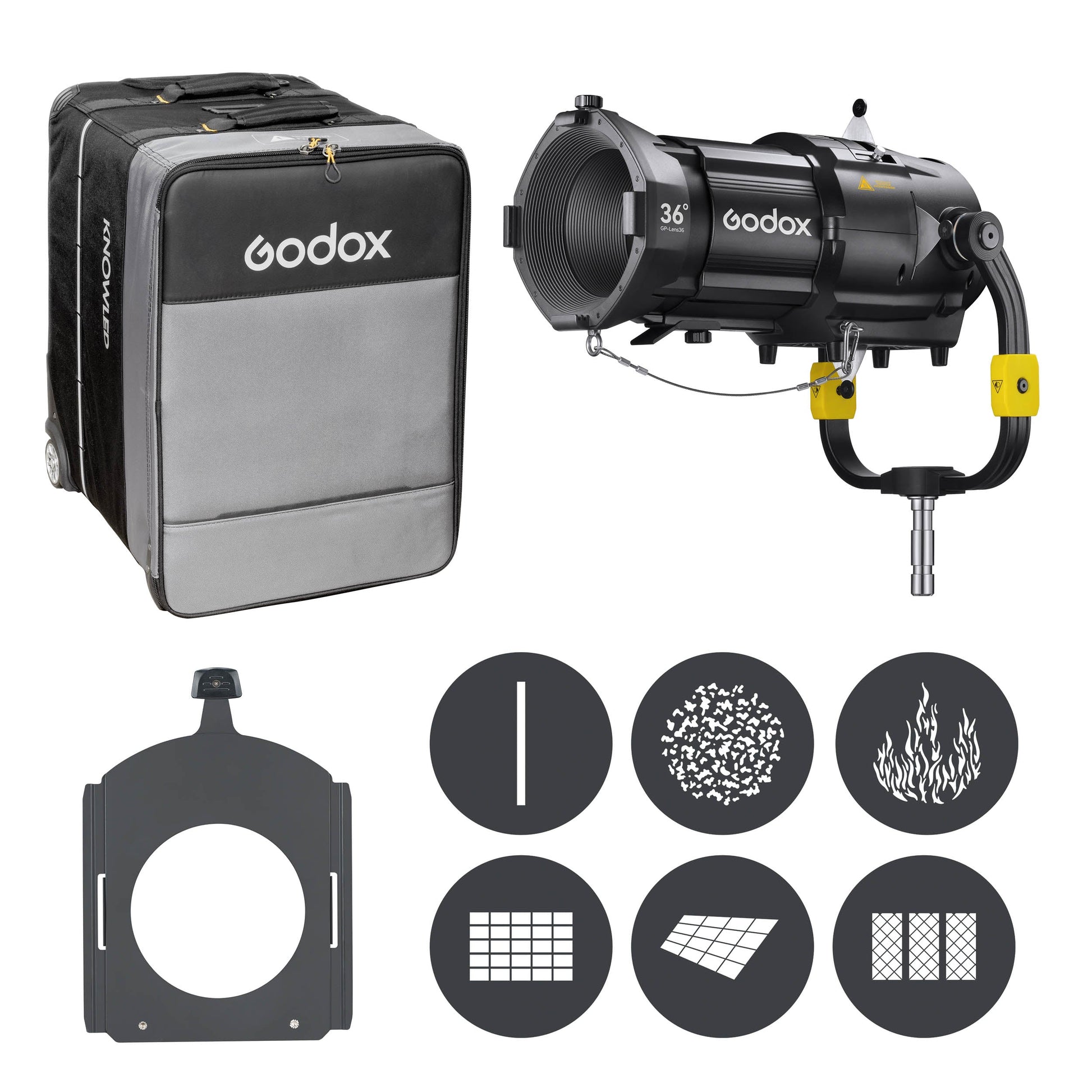 KNOWLED GP-Series G-Mount Spotlight Attachment Box Content