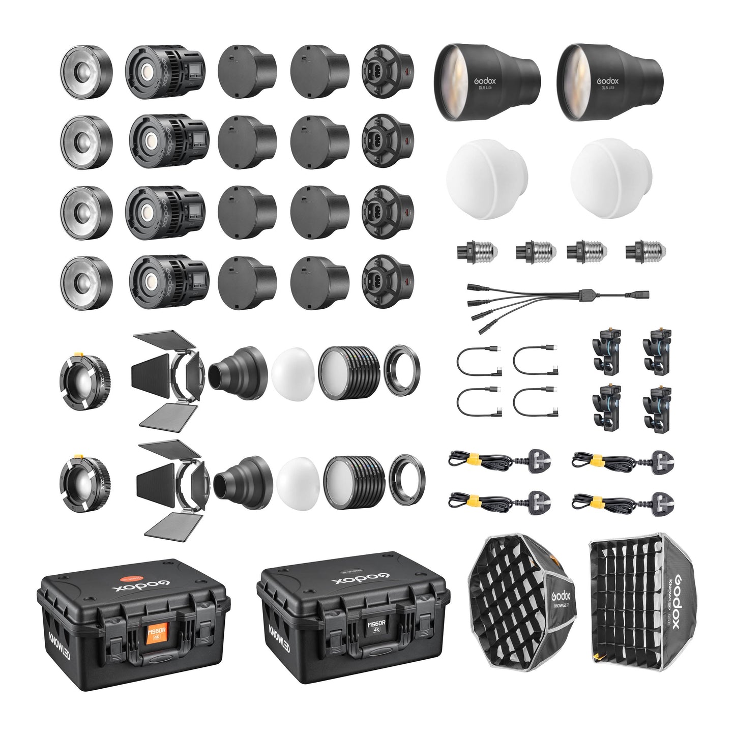 GODOX MS60R 4K KIT BOX CONTENT