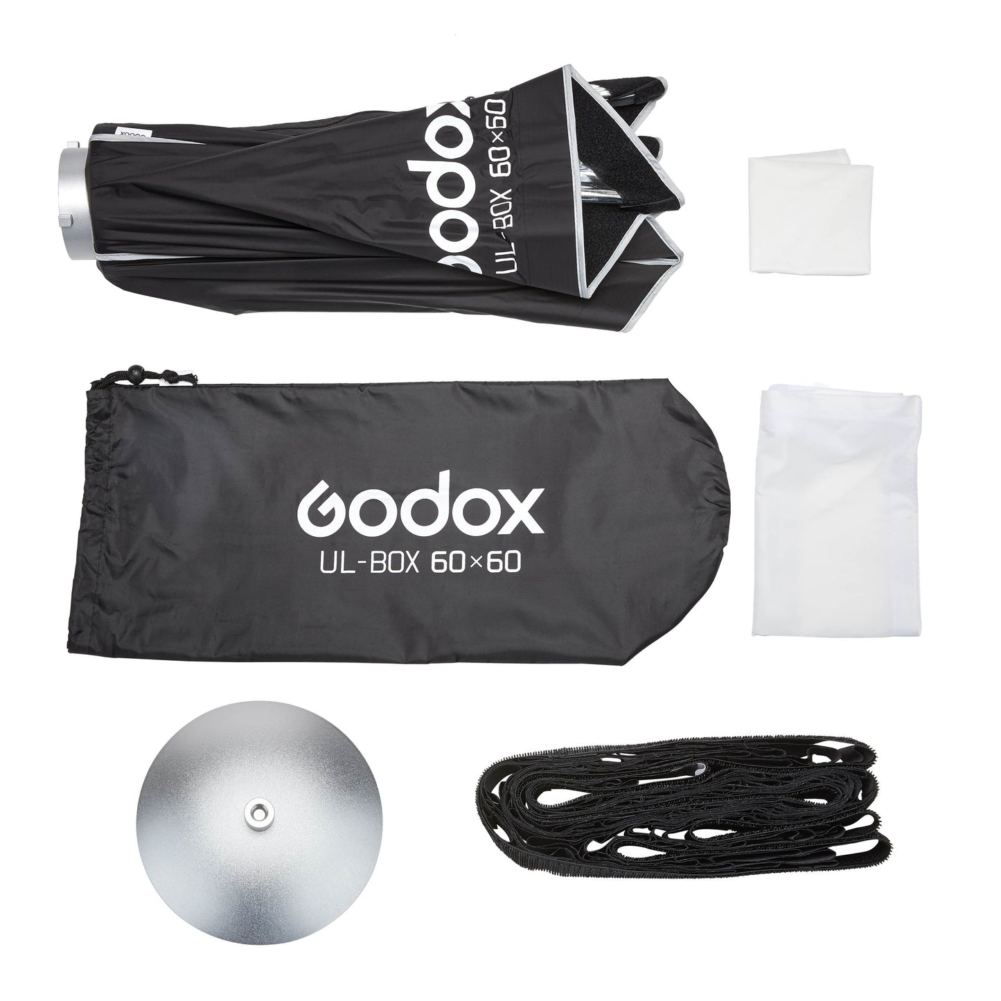 UL-BOX-60 60'x60cm (2'x2') Easy-Open Square Umbrella Softbox By Godox