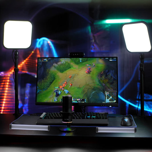 ES30 LED Panel & TL30 Light Stick Live-Streaming Setup Dual Kit 