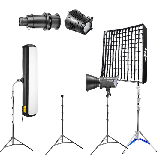 Godox KNOWLED F200BI Professional LED Food Studio Photography Kit