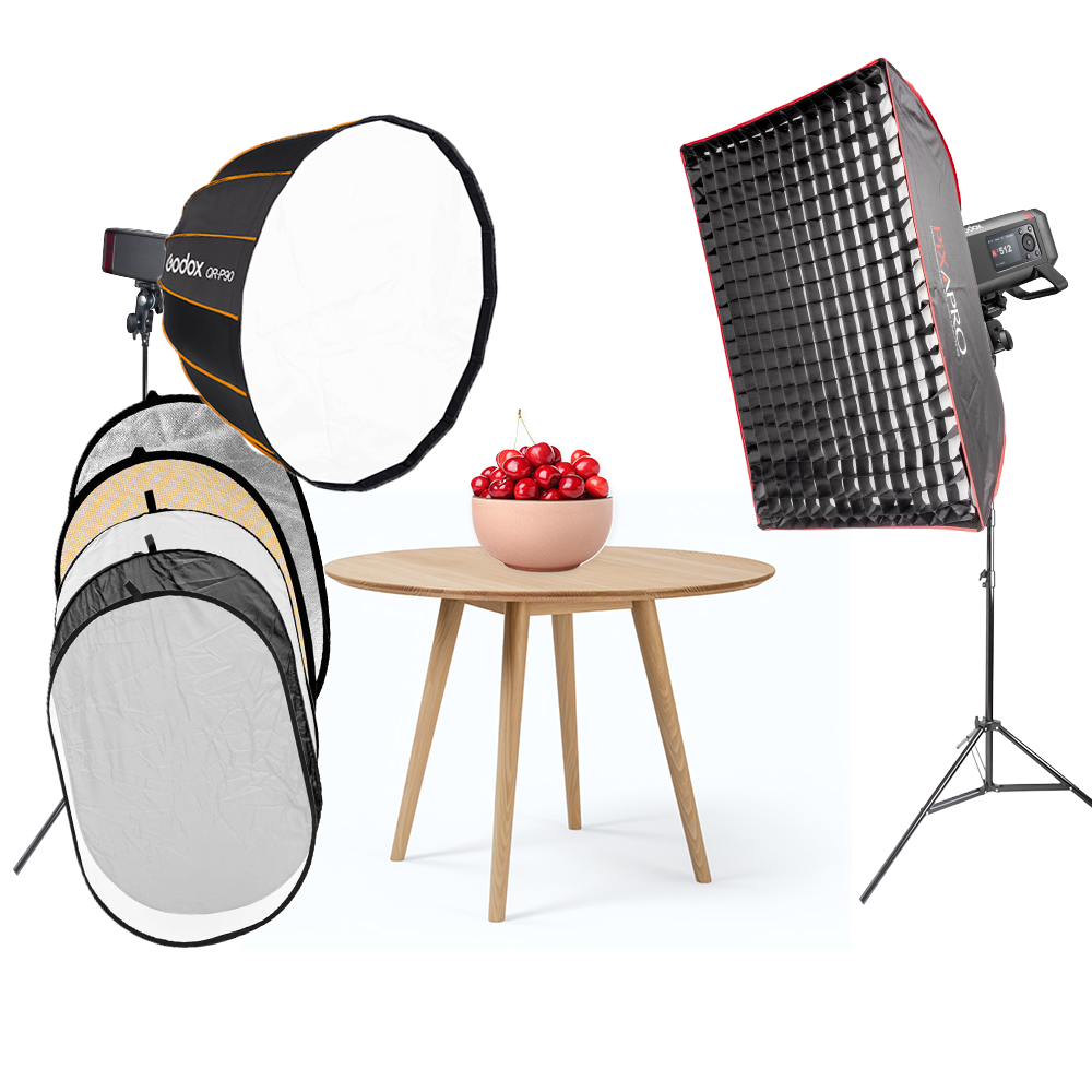 Godox AD600ProII & AD200ProII battery flash kits with PiXAPRO and Godox Softboxes on PiXAPRo 240cm Light Stands