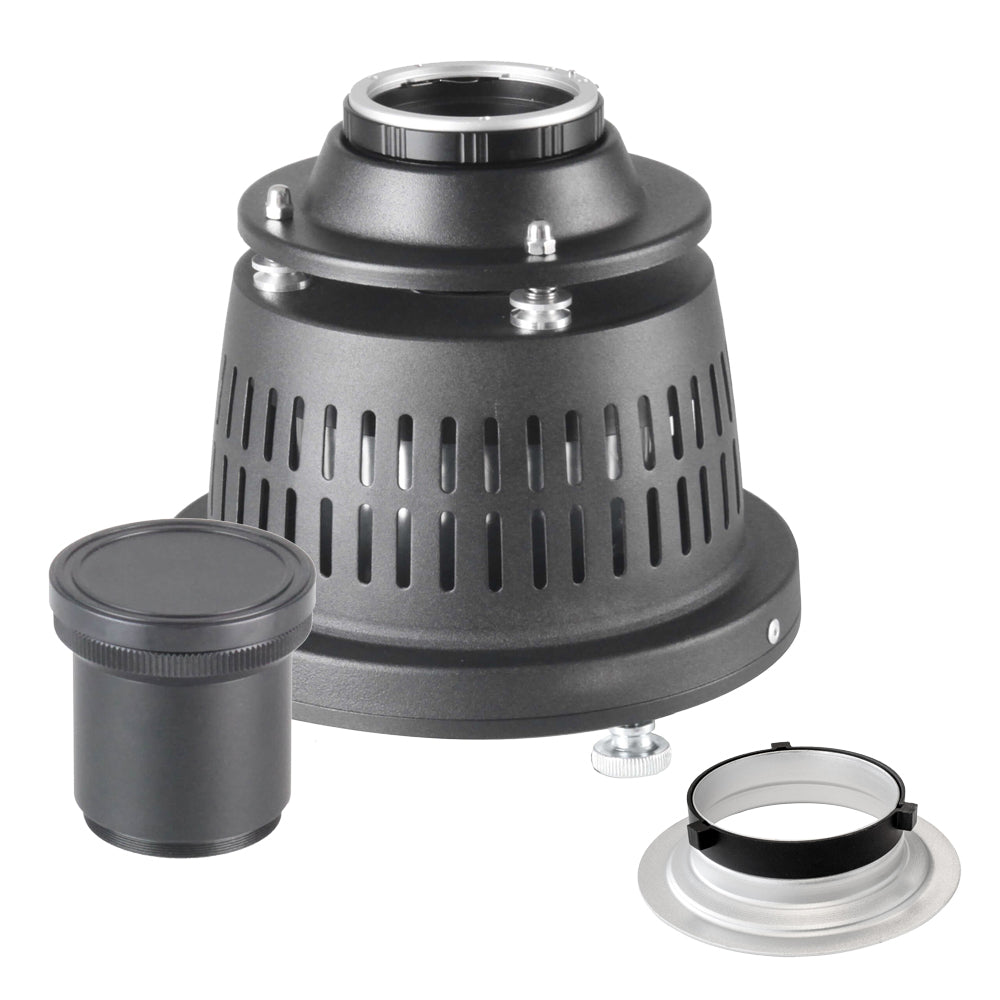 Optical Snoot Spot Projector II with 50mm Lens Optic For Bowens 