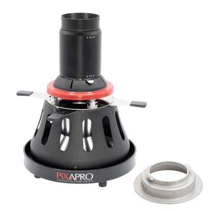 Optical Snoot Spot Projector with Built-In Shutter Blades for High-Powered LED Lights For Broncolor (Big)