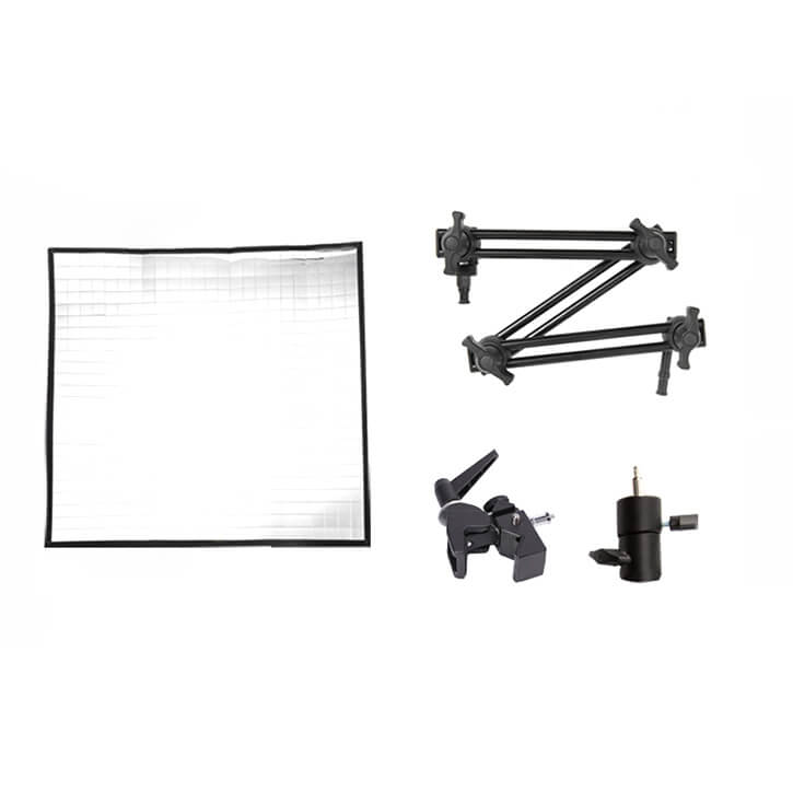 Helios Mosaic Mirror-Tile Reflector Panel Light Diffuser - PixaPro Creative Studio Lighting Modifiers Kit