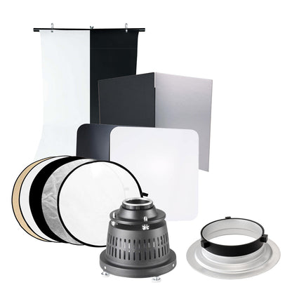 Macro Photography Modifiers & Accessories Bundle For Bowens - PixaPro Macro Photography Modifiers and Accessories Bundle 