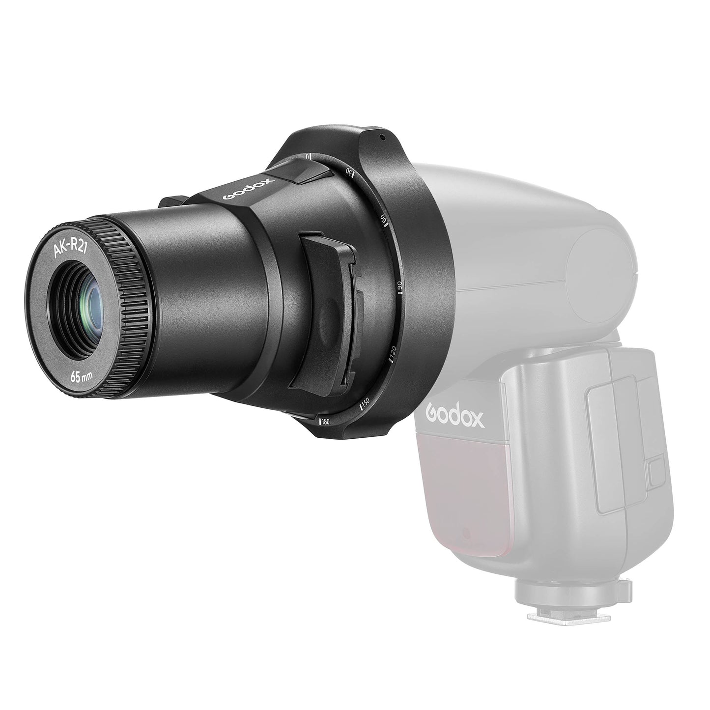 AK-R21 Projection Attachment Kit for Roundhead Flashes and Speedlites (AD200Pro AD100Pro LC30) 