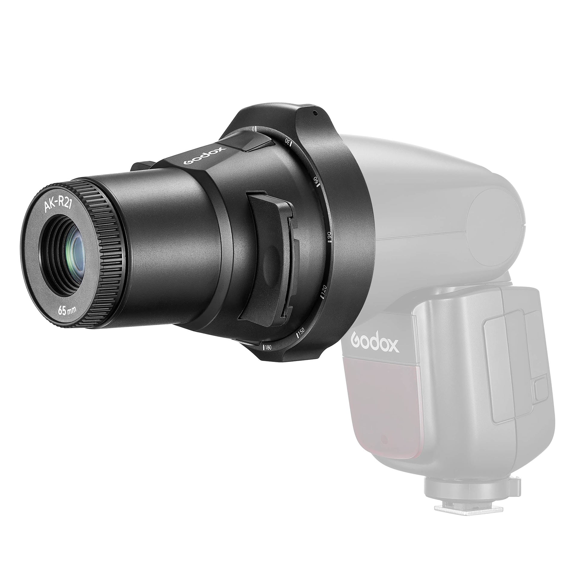 AK-R21 Projection Attachment Kit for Roundhead Flashes and Speedlites (AD200Pro AD100Pro LC30) 