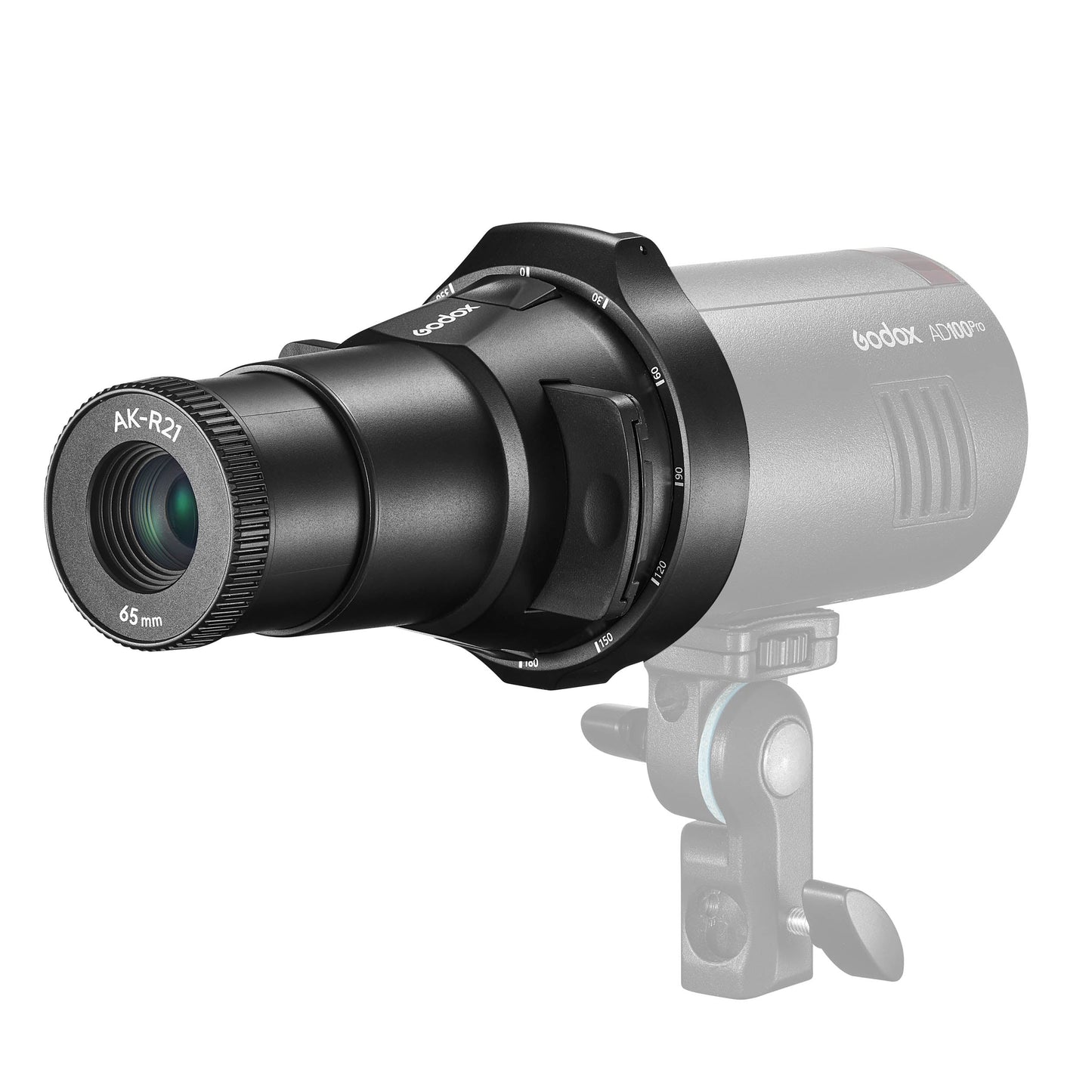 AK-R21 Projection Attachment Kit for Roundhead Flashes and Speedlites (AD200Pro AD100Pro LC30)