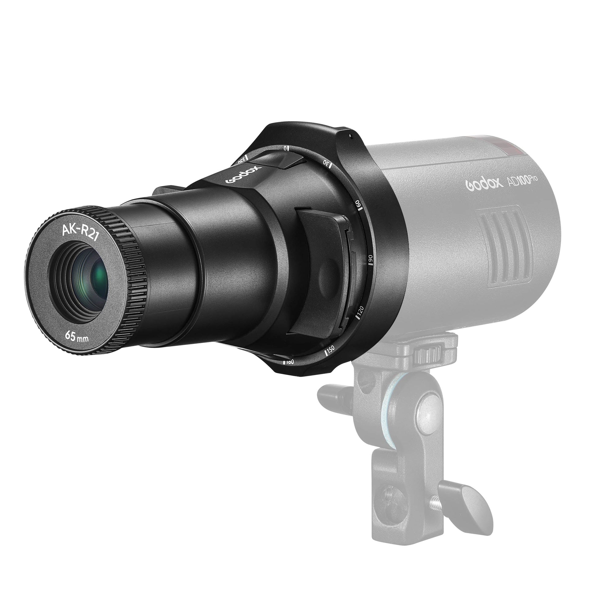 AK-R21 Projection Attachment Kit for Roundhead Flashes and Speedlites (AD200Pro AD100Pro LC30)