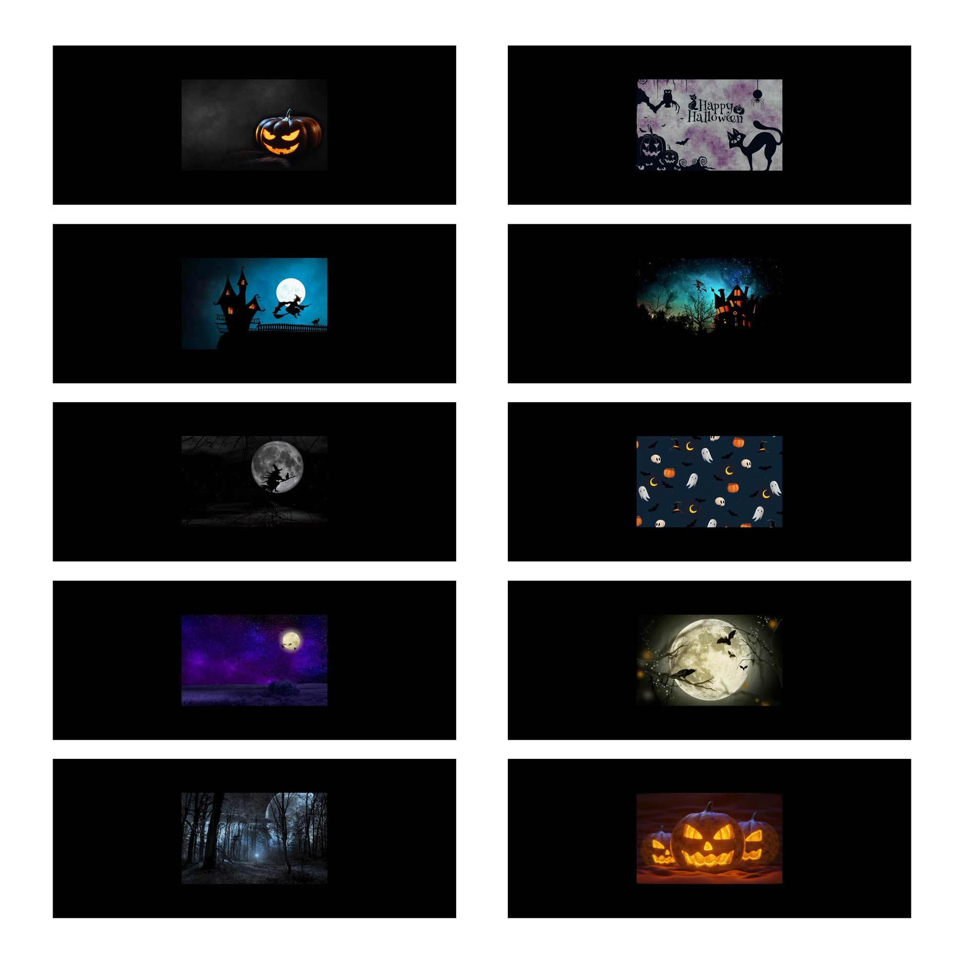 AK-S02 Halloween Transparency Slide