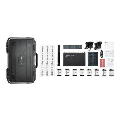 Hollyland Wireless Tally System 8 Lights Box Content