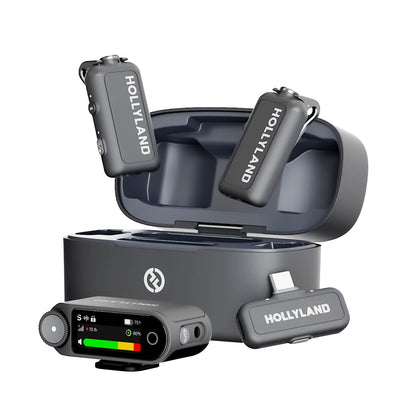HOLLYLAND Lark Max 2 Wireless Microphone System Combo Kit
