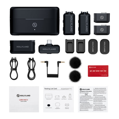 Hollyland LARK MAX 2 Ultimate Combo (6701 Ultimate Combo)