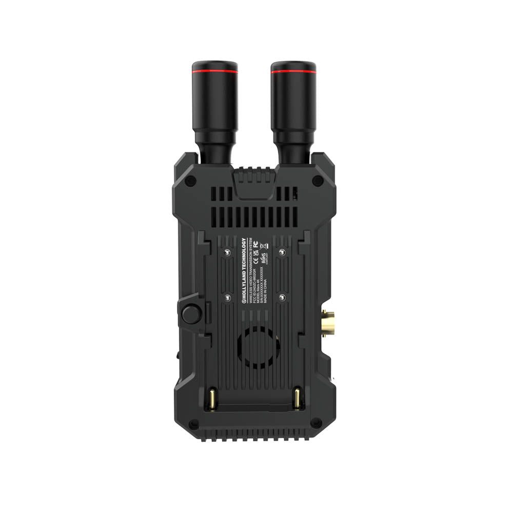 Hollyland Mars 4K TX Transmitter Black electronic device with antennas on a white background