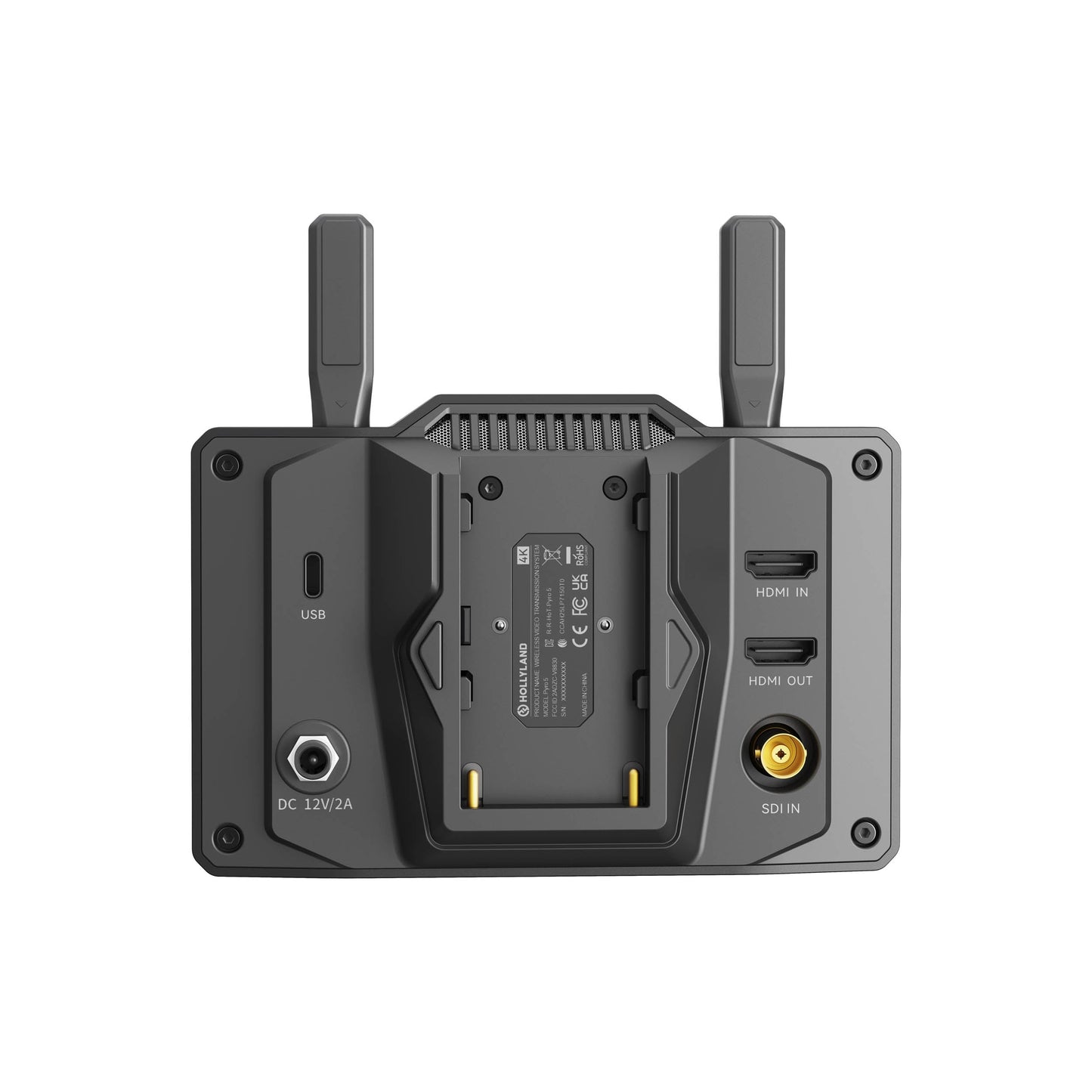 Pyro 5 4K 5.5" On-Camera Field Monitor with Built-in Transceiver