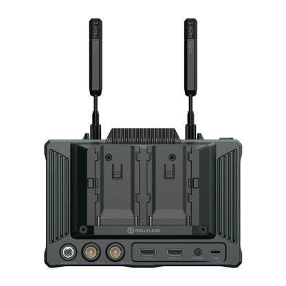The Hollyland Pyro7 7-Inch Monitor with Built-in Video Transmitter and Receiver (back view)